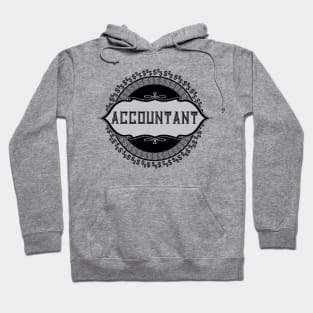 Accountant Dollar Signs Emblem Hoodie